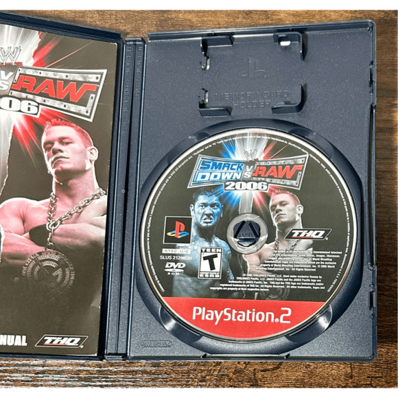 WWE SmackDown vs. Raw 2007 PS2 (Sony PlayStation 2, 2006) Complete CIB TESTED - Picture 7 of 10